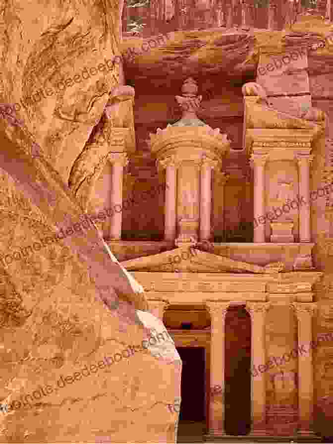A Breathtaking View Of The Ancient City Of Petra, Carved Into The Sheer Rock Face Of The Jordanian Desert Jordan: A Irresistible Contemporary Romance (The Buckhorn Brothers 4)
