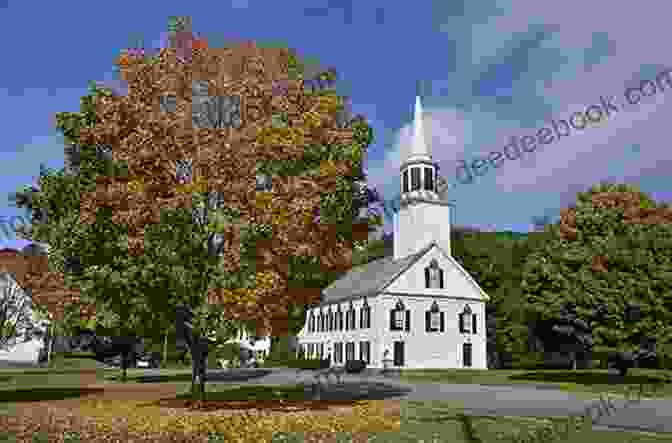 A Charming White Church With A Steeple, Surrounded By Lush Greenery. Sweet Laurel Falls: A Clean Wholesome Romance (Hope S Crossing 3)