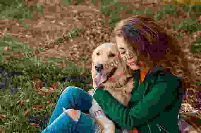 A Heartwarming Photo Of A Young Girl Hugging Her Beloved Golden Retriever, Surrounded By A Lush Tennessee Landscape Tennessee Tails: Pets And Their People