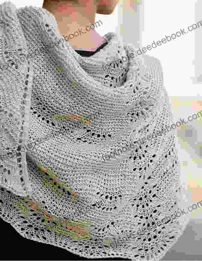 A Knitted Shawl Featuring A Unique And Innovative Design From Ysolda Teague Brave New Knits: 26 Projects And Personalities From The Knitting Blogosphere