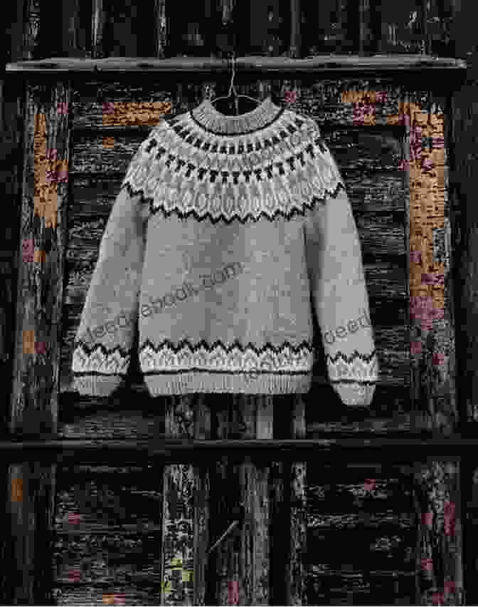A Knitted Sweater Featuring A Traditional Icelandic Design From Gudrun Johnston Brave New Knits: 26 Projects And Personalities From The Knitting Blogosphere