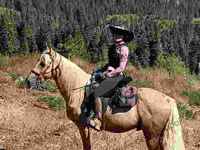 A Majestic Rider Mounted On A Shotgun Rider Western Double Saddle, Gracefully Galloping Through A Picturesque Meadow Shotgun Rider: A Western Double