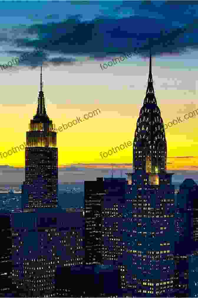 A Panoramic View Of The Iconic Manhattan Skyline, Featuring The Empire State Building, Chrysler Building, And One World Trade Center. New York City: A Photographic Tour Of The Big Apple (City Series)