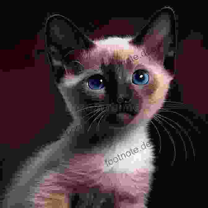 A Photo Of Max, The Siamese Cat With Piercing Blue Eyes And A Curious Expression Purrfectly Deadly (The Mysteries Of Max 2)