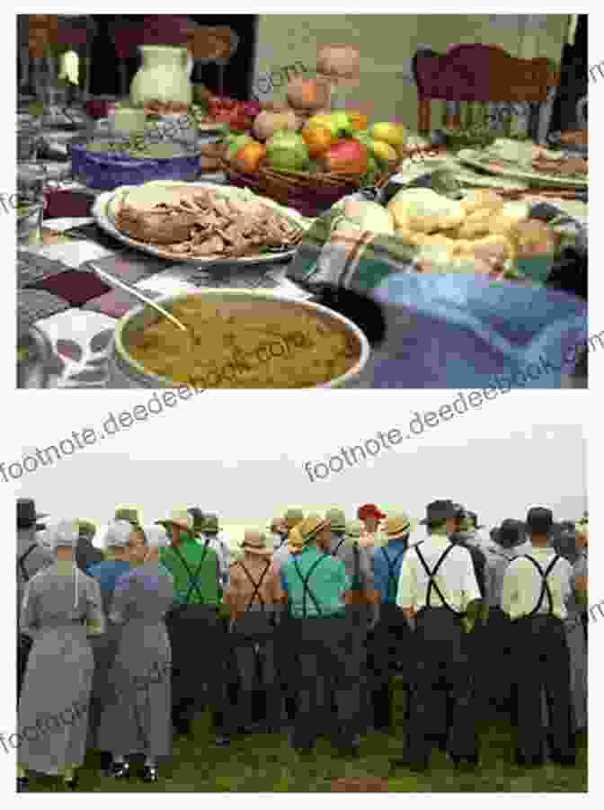 A Spread Of Traditional Amish Dishes The Coffee Corner (An Amish Marketplace Novel 3)