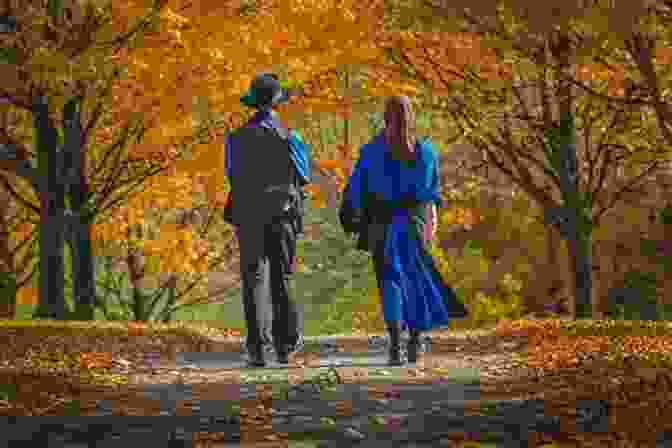 A Young Amish Couple Walking Together The Coffee Corner (An Amish Marketplace Novel 3)