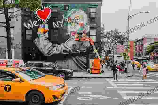 Close Up Photograph Of Colorful Street Art In New York City Chatham (Images Of Modern America)