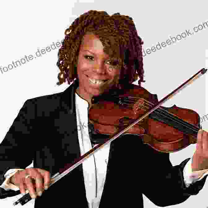Drea Bauer, A Renowned Jazz Violist, Playing Her Viola With Passion And Precision. Jazz Philharmonic: Viola Part Drea Bauer
