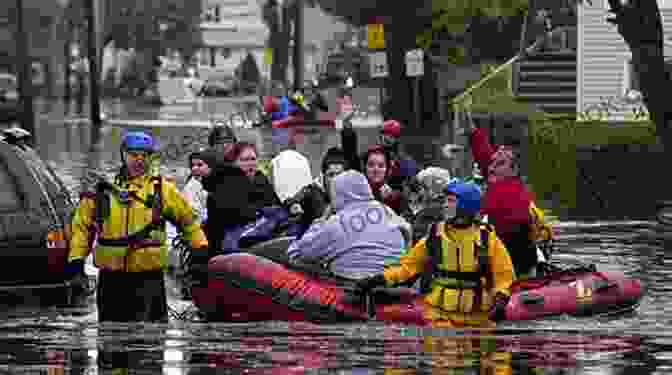 First Responders Rescuing People From A Disaster Zone Standing Up To The Madness: Ordinary Heroes In Extraordinary Times