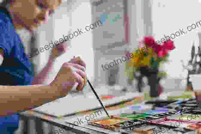 Image Of A Person Painting On A Canvas Fast Fun Knits: Feel Good Projects To Make You Smile