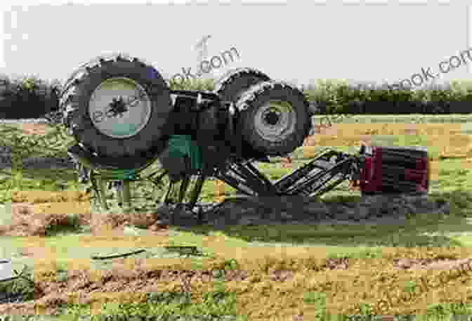Little Red Tractor Flipped Upside Down In A Field Little Red Tractor The Day Stan S World Turned Upside Down