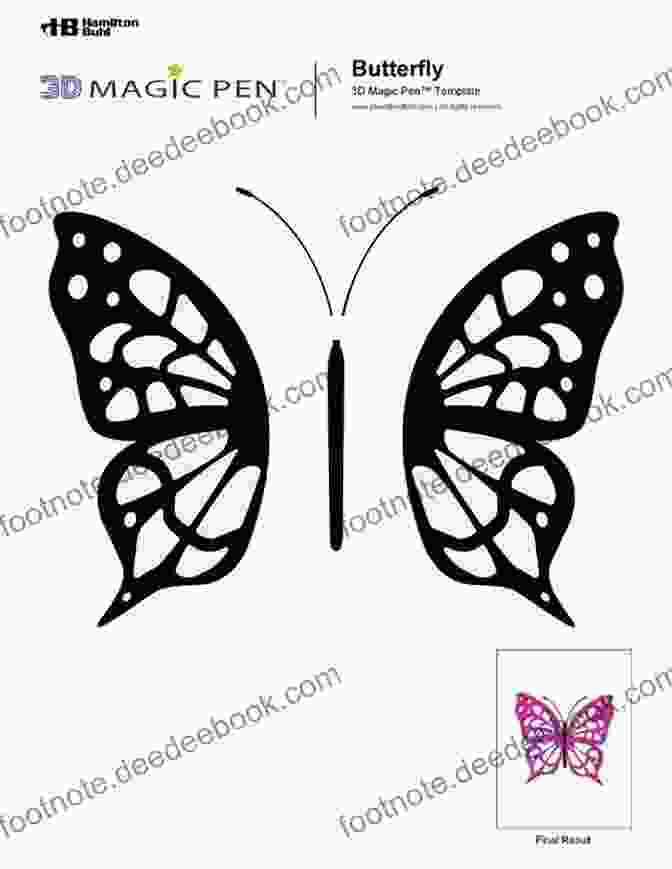 Printable PDF Pattern Of A Butterfly With Delicate Wings And Intricate Patterns. Jungle Sampler Cross Stitch Pattern: Printable PDF Pattern Tiger Parrots Butterfly Tropics 2 Kinds Of Patterns