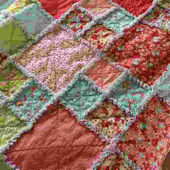 Quilting The Rag Quilt Layers HOW TO MAKE RAG QUILT: A Step By Step Beginner S Illustration Guide With Clear Pictures Showing How To Make Rag Quilt Using The Square Strip And Scallop Patterns