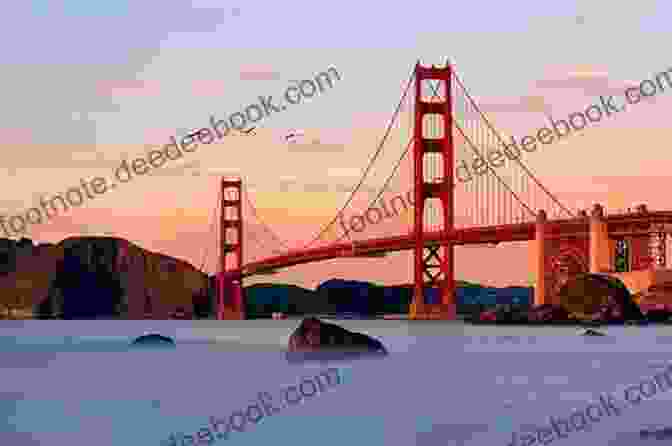 The Golden Gate Bridge Illuminated Against A Vibrant Sunset, Capturing Its Enduring Beauty And Significance. Historic Photos Of The Golden Gate Bridge