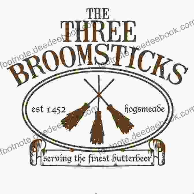 Three Broomsticks With Different Colored Ribbons And Decorations. Unofficial Hocus Pocus Cross Stitch: 25 Movie Inspired Patterns And Designs For Year Round Halloween Decor
