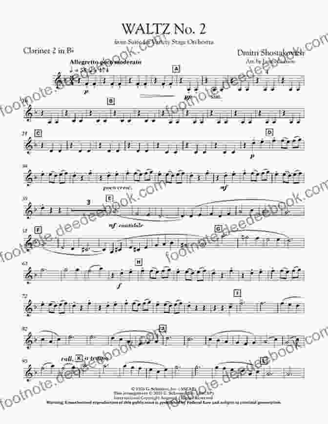 Waltz No. 2 Sheet Music For Mandolin Ooba Mandolin Essentials: Waltzes: 10 Essential Waltzes Songs To Learn On The Mandolin